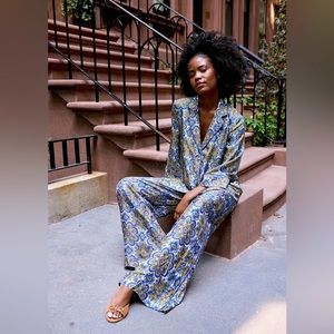 Cara Cara NYC Silk Amalfi Pants